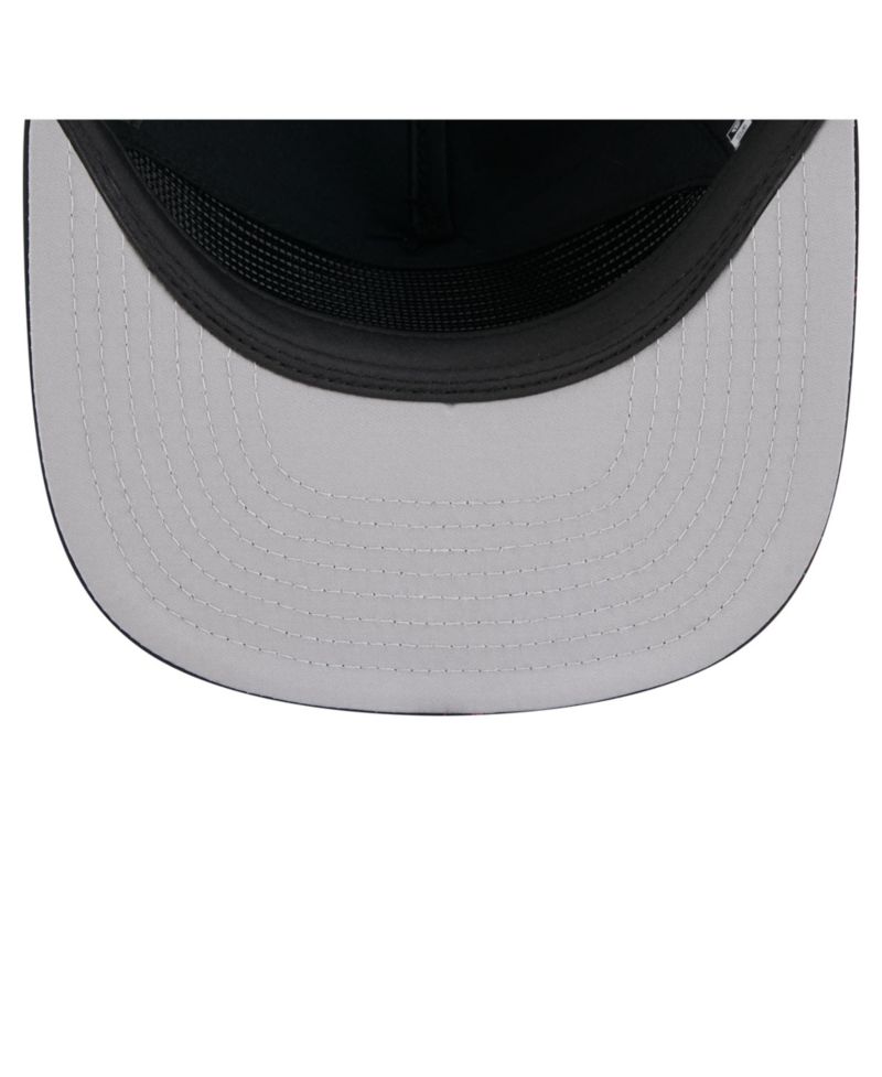 Men's Black Chicago White Sox Gummy Golfer Trucker Adjustable Hat