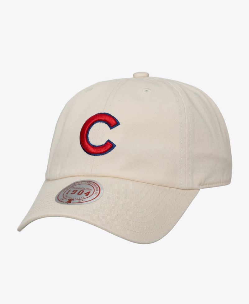 Men's and Women's Cream Chicago Cubs Off-Season 1904 Strapback Adjustable Hat