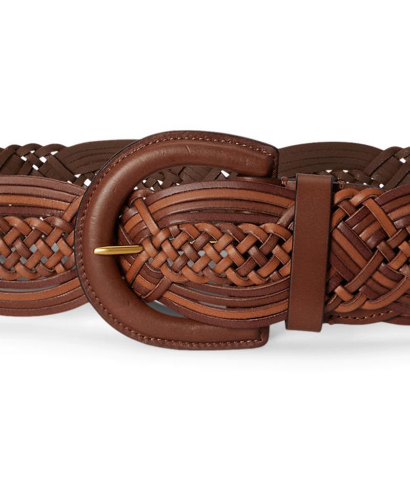Braided Leather Belt