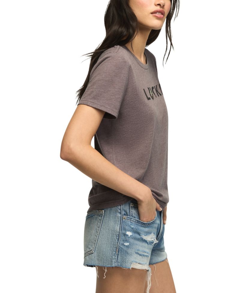 Women's Embroidered Horseshoe Classic-Fit T-Shirt