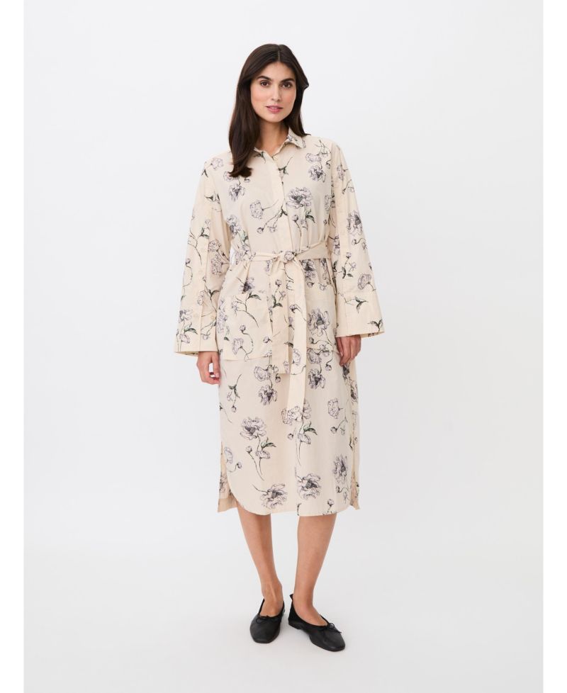 Women's Manorellea Floral Belted Shirt Dress