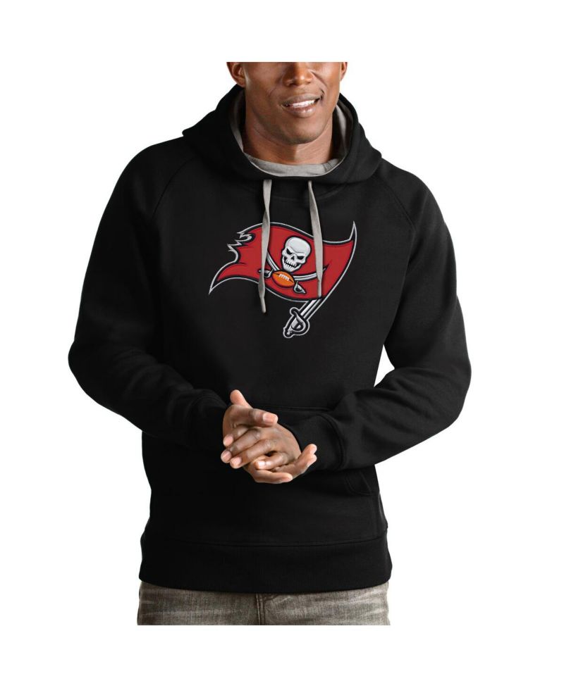 Men's Black Tampa Bay Buccaneers Victory Pullover Hoodie