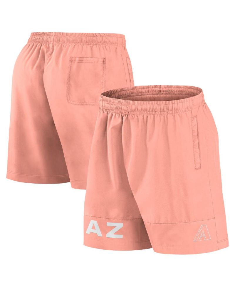 Men's Coral Arizona Diamondbacks Elements Swim Shorts