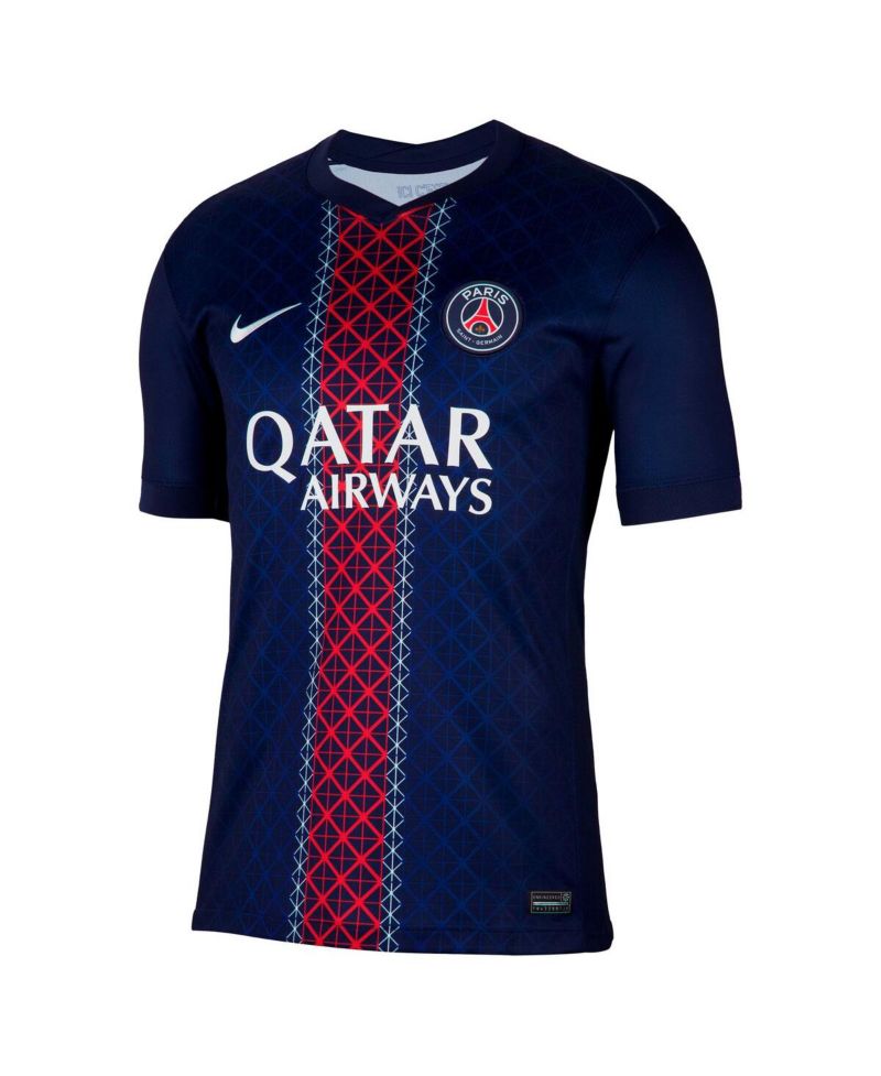 Men's Navy Paris Saint-Germain 2025/26 Home Replica Jersey