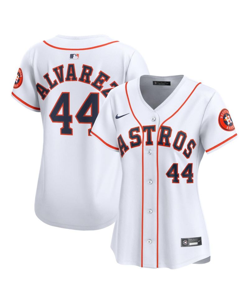 Women's Yordan Alvarez White Houston Astros Home Limited Player Jersey
