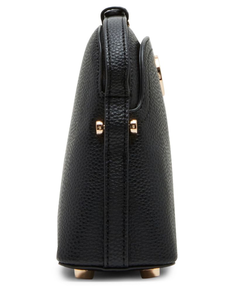 Dome Zip Top Detachable Card Case Crossbody Bag