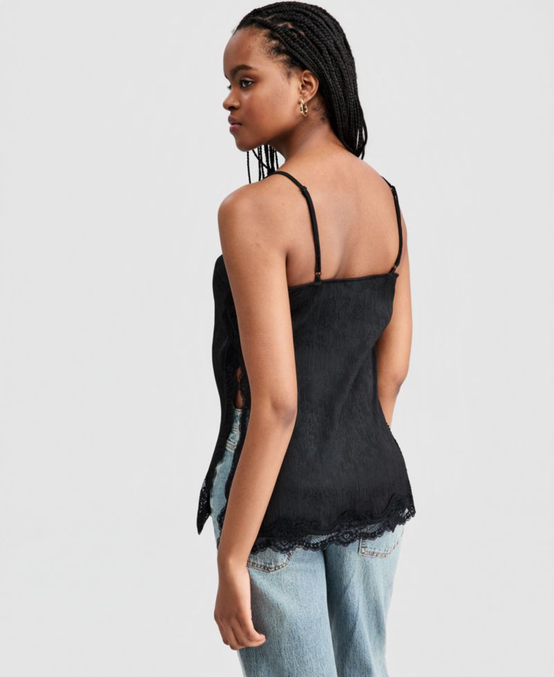 Women’s Lace Trim Long Cami