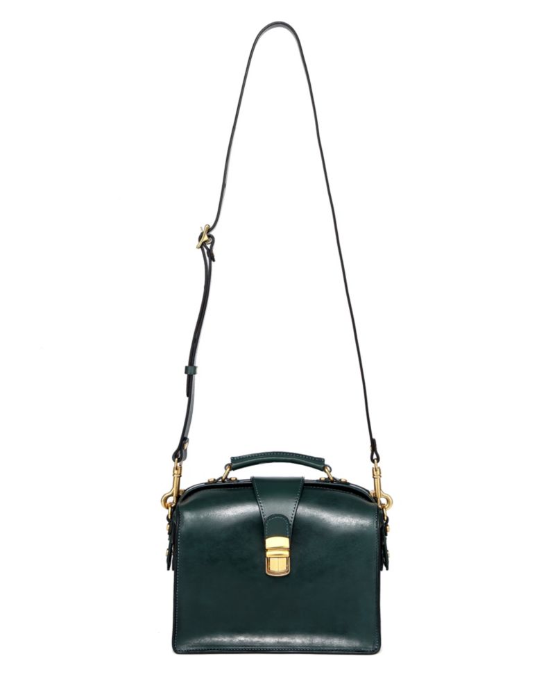 Women's Genuine Leather Doctor Transport Satchel Bag