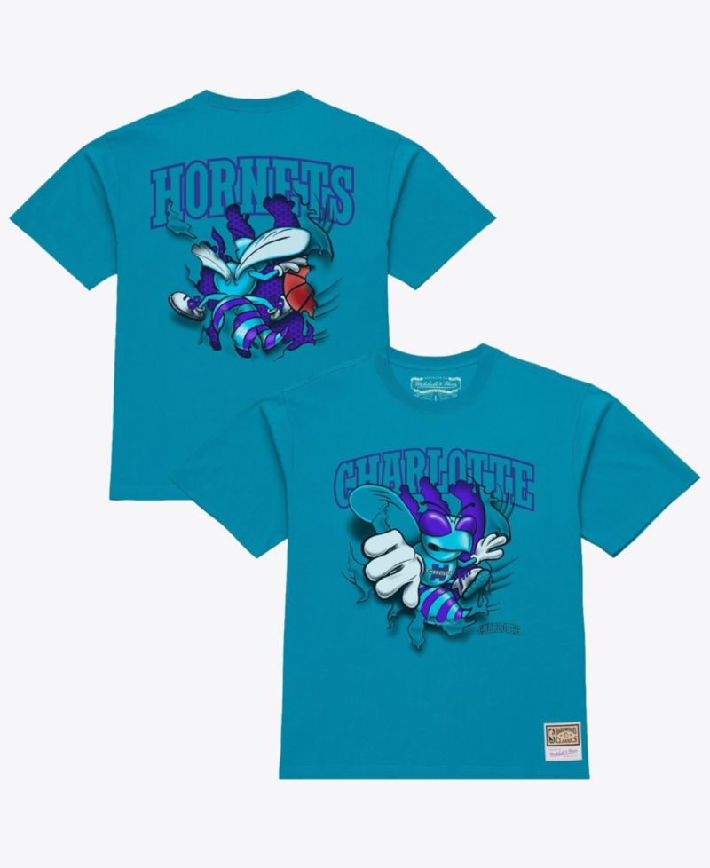 Men's Teal Charlotte Hornets Breakthrough T-Shirt
