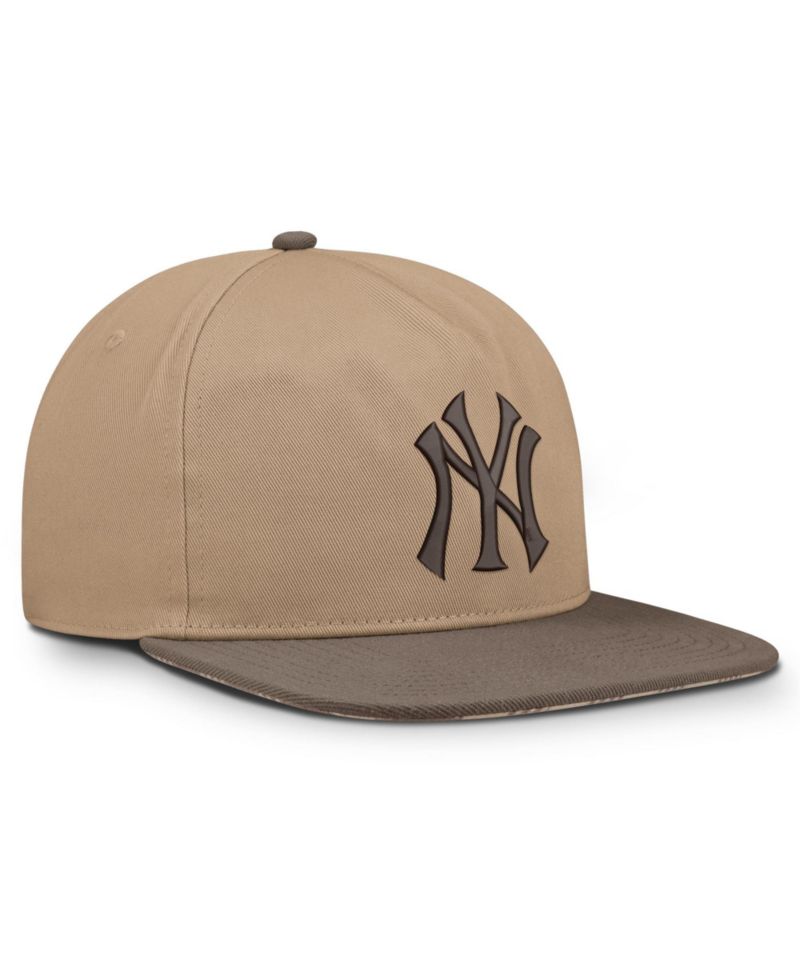 Men's Light Brown New York Yankees Statement Adjustable Hat