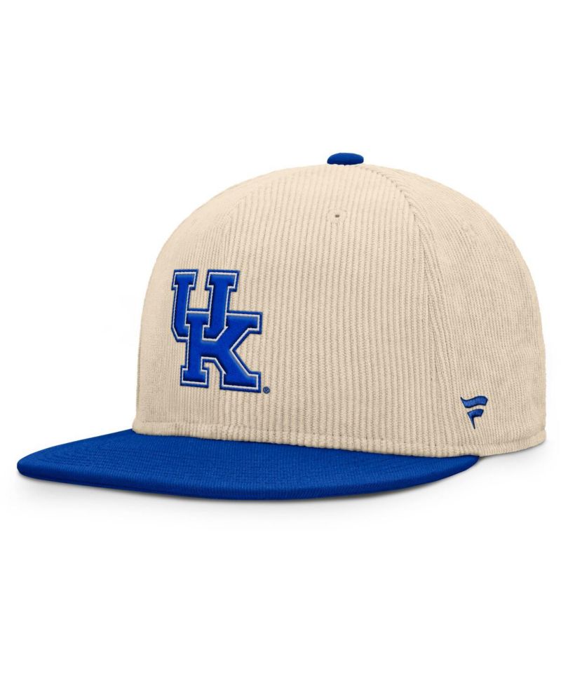 Men's Tan Kentucky Wildcats Catcher Snapback Hat