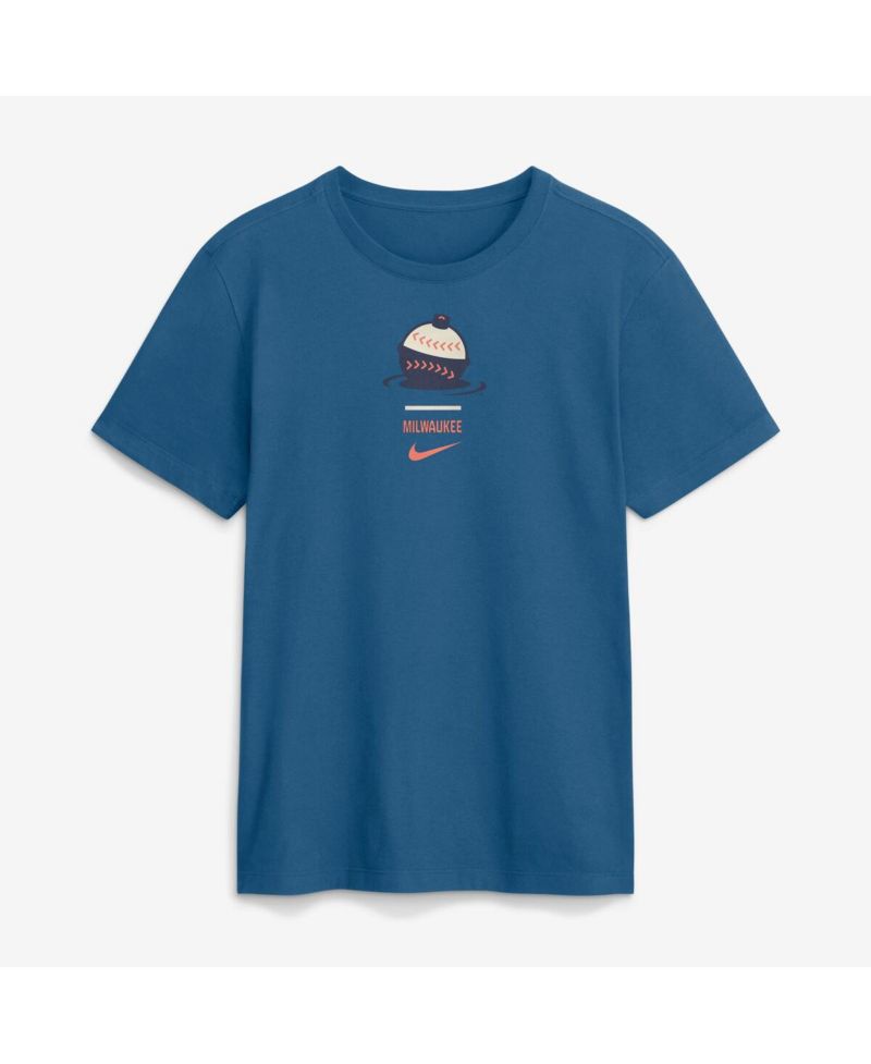 Men's Blue Milwaukee Brewers 2026 City Connect 2-Hit T-Shirt