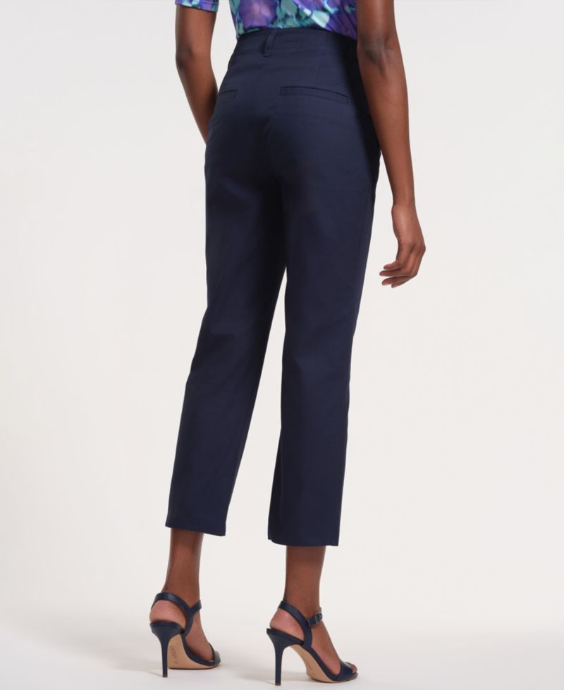 Women's Straight-Leg Ankle-Length Pants