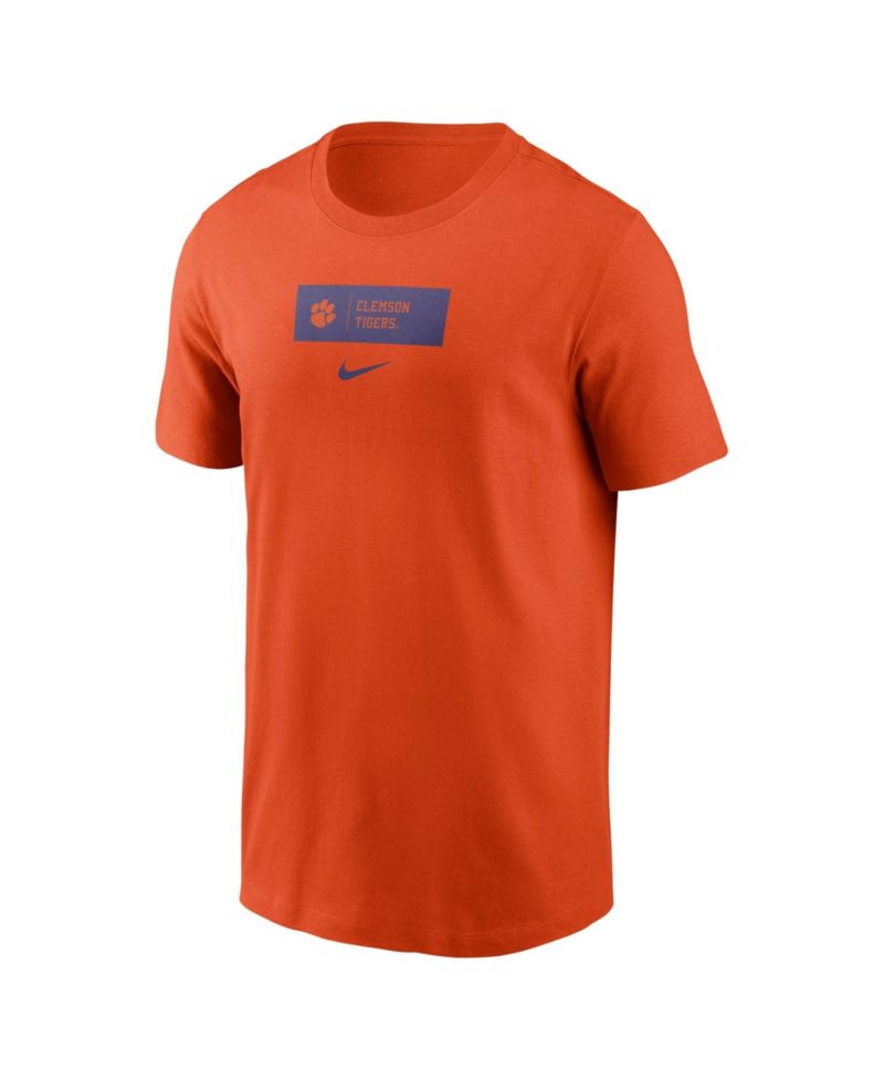 Men's Orange Clemson Tigers Primetime Crew T-Shirt