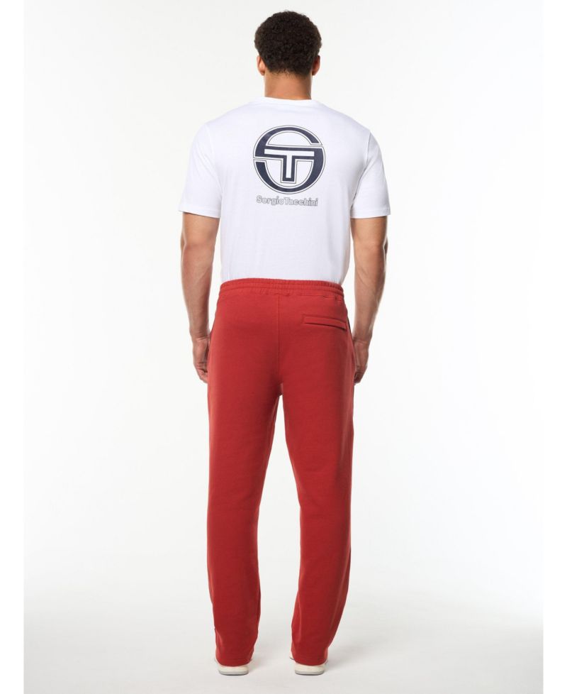 Men's Tricolore Premium French Terry Color-Contrast Piping Sweatpants