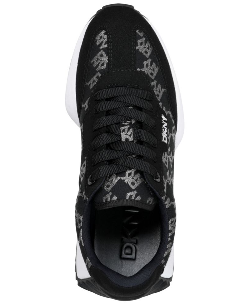 Women's Naples Checkered Lace-Up Sneakers