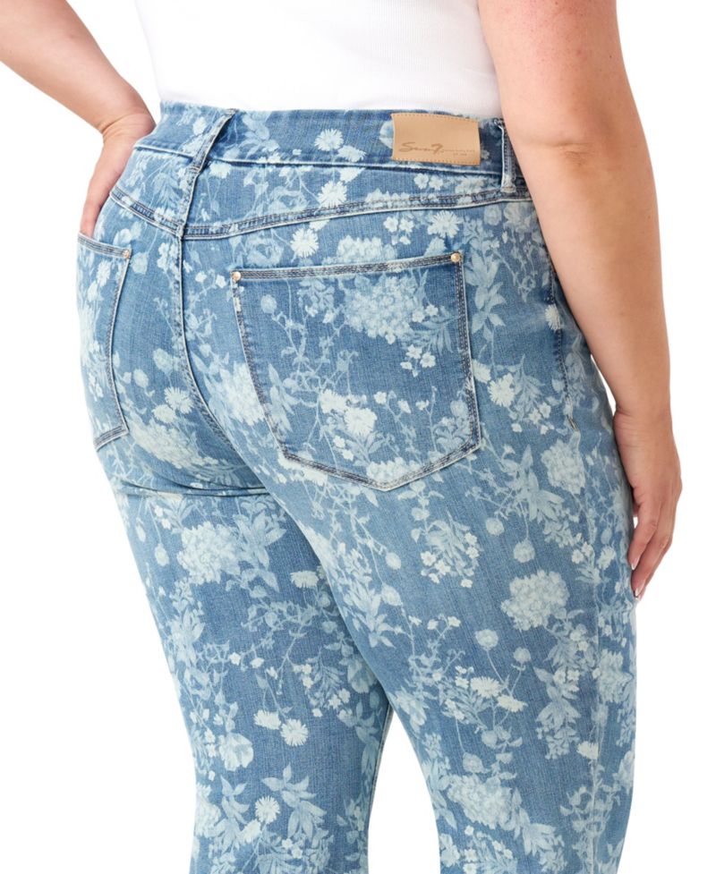 Plus Size Tummyless Bootcut Jeans