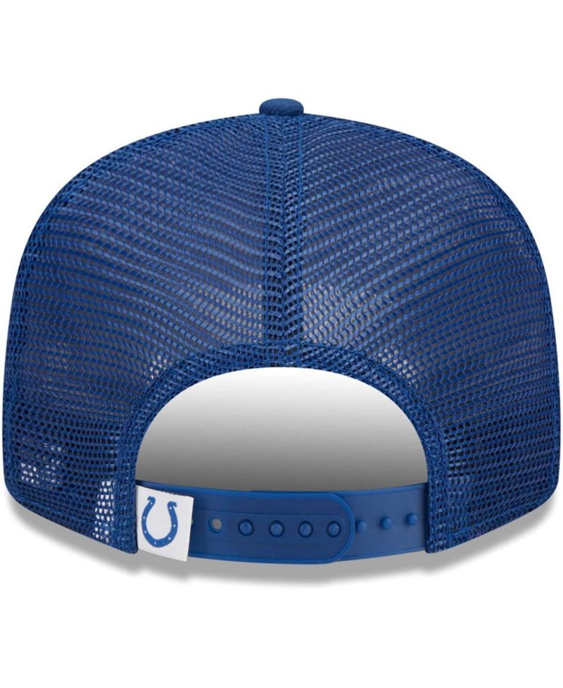 Youth Boys and Girls Royal Indianapolis Colts Main Trucker 9FIFTY Snapback Hat