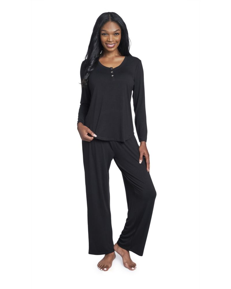 Maternity Laina Top & Pants /Nursing Pajama Set
