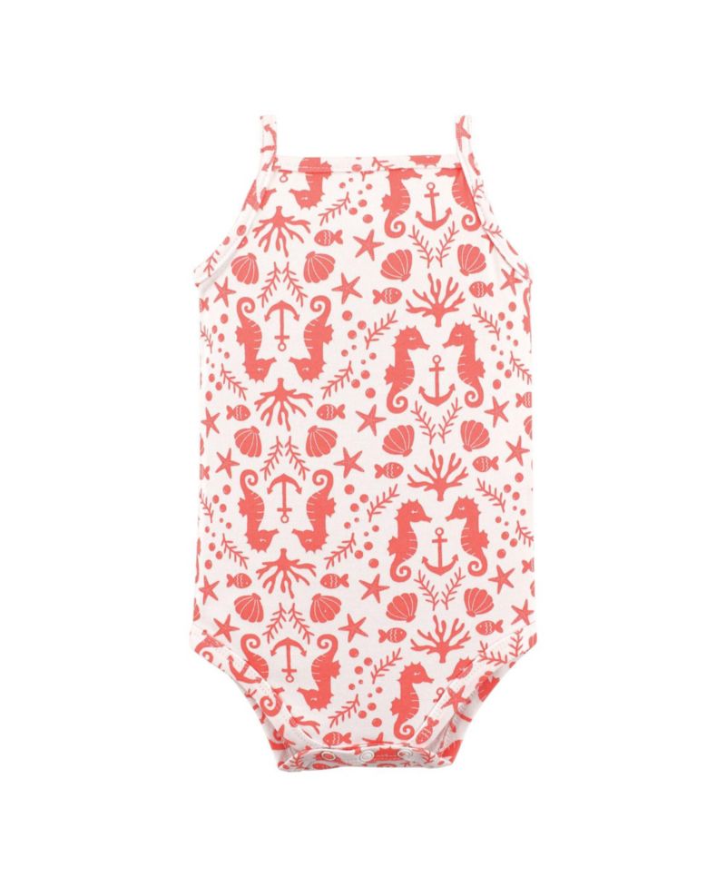 Baby Girls Hudson Cotton Sleeveless Bodysuits
