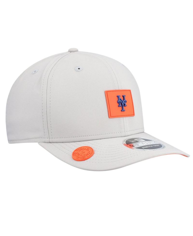 Men's Gray New York Mets 2026 Clubhouse 9SEVENTY Adjustable Hat