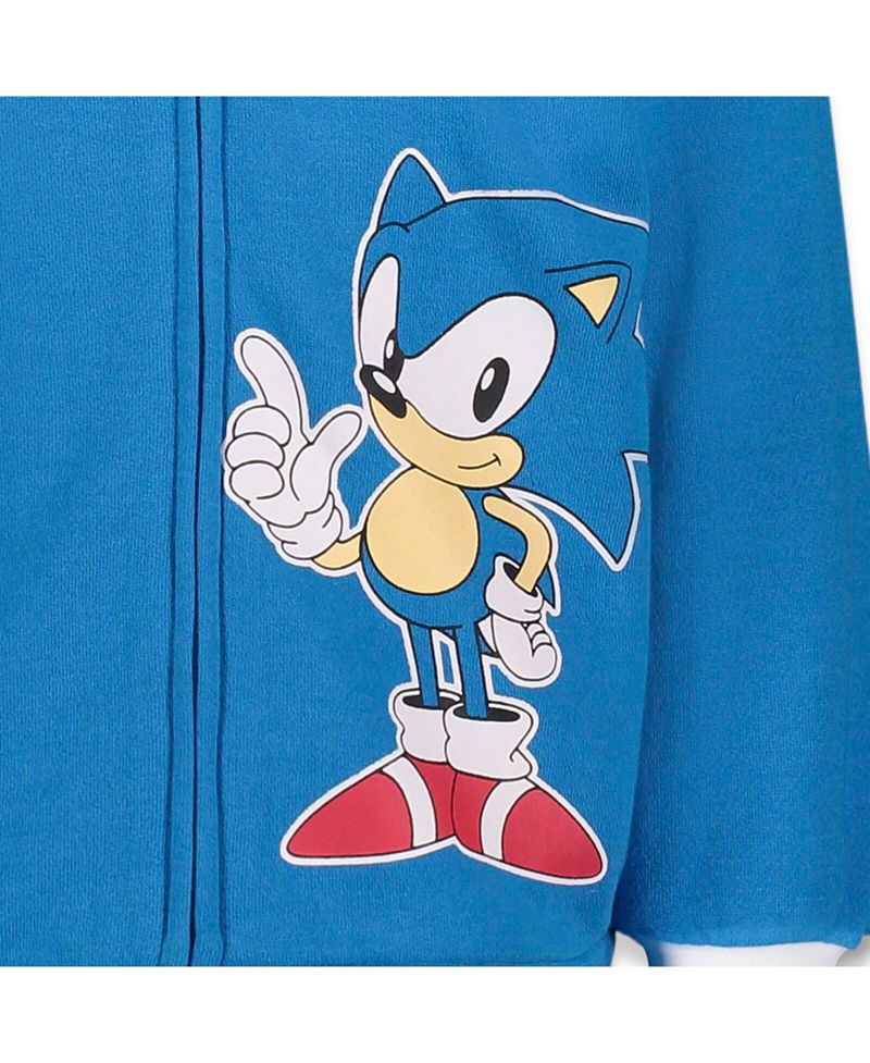 Toddler Boys Sonic the Hedgehog Shadow Knuckles Fleece Zip Up Hoodie