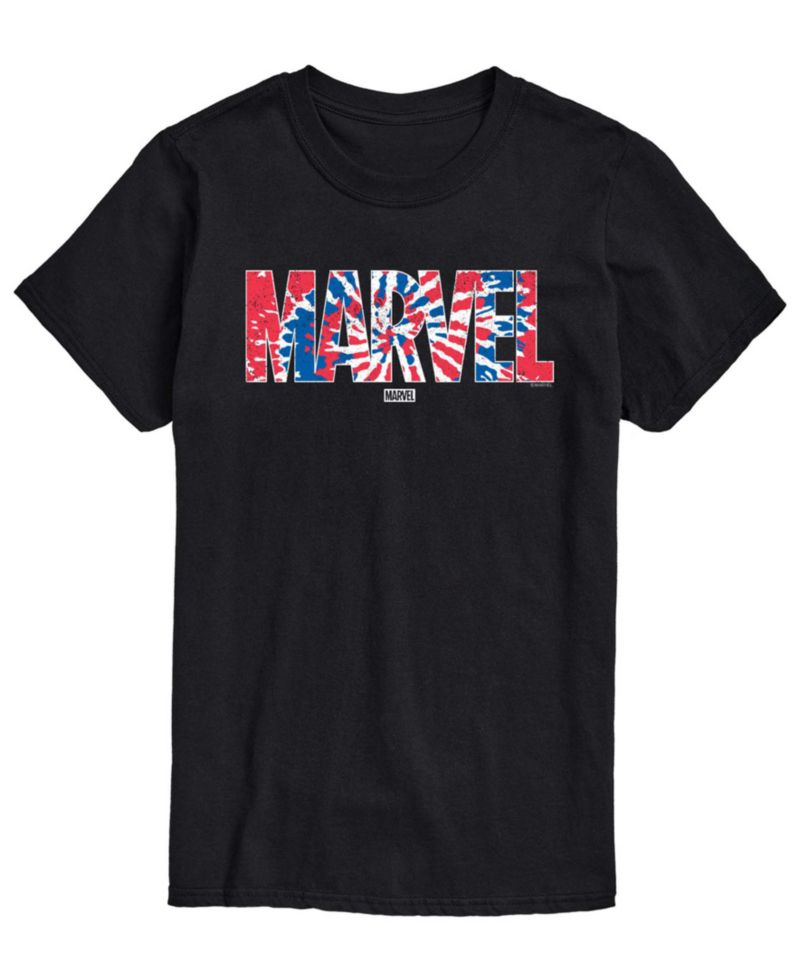 Men's Marvel Tie Dye Short-Sleeve Graphic T-Shirt