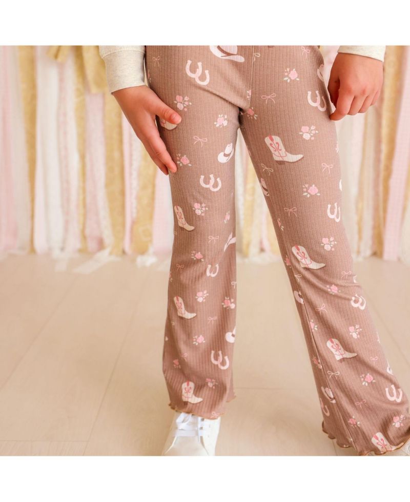 Baby Girls (3M-24M) Howdy Darling Western Flare Legging