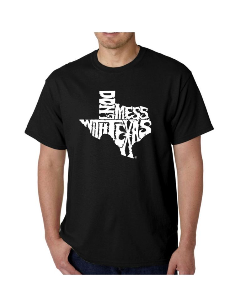 Mens Word Art T-Shirt - Dont Mess with Texas