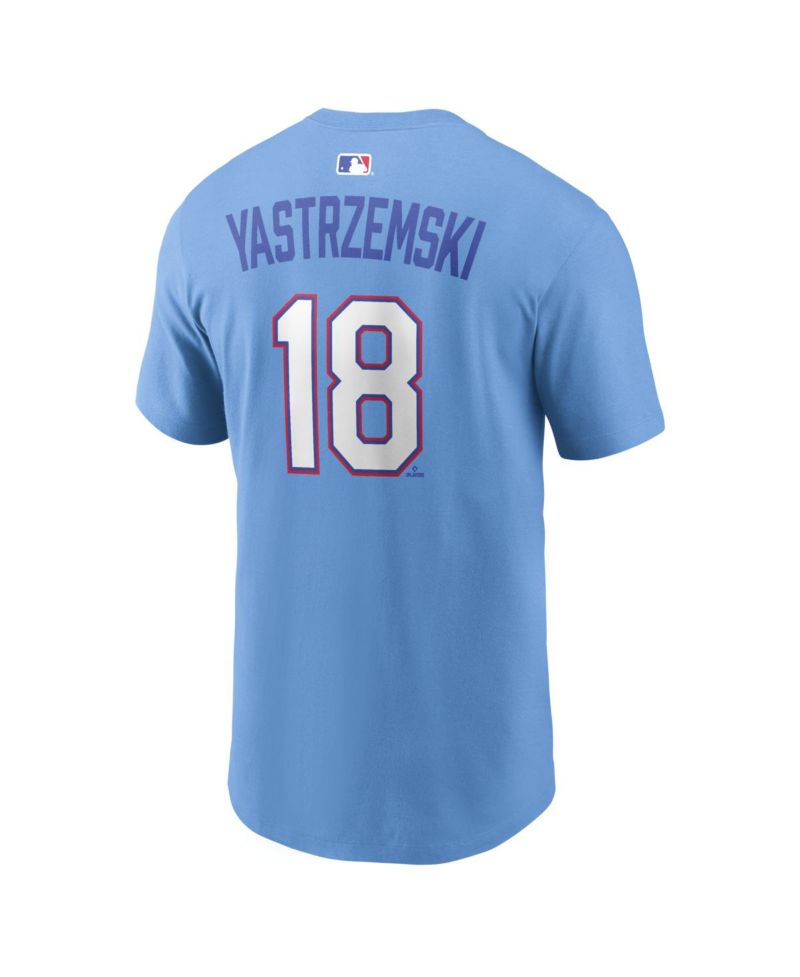 Men's Mike Yastrzemski Light Blue Atlanta Braves 2026 City Connect Name & Number T-Shirt