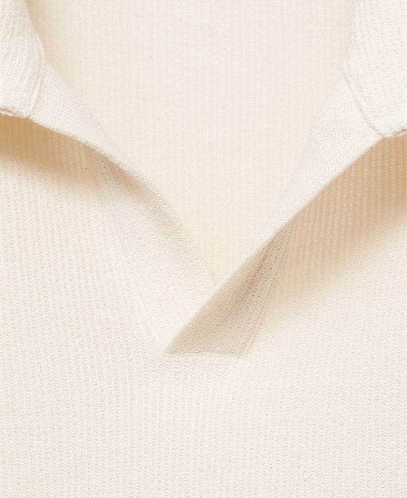 Men's Regular-Fit Textured Polo Shirt
