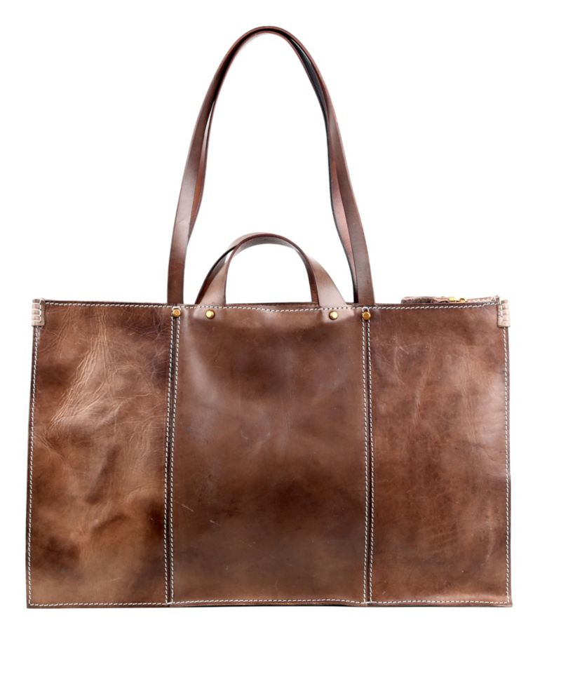 Sandstorm Extra-Large Leather Tote Bag