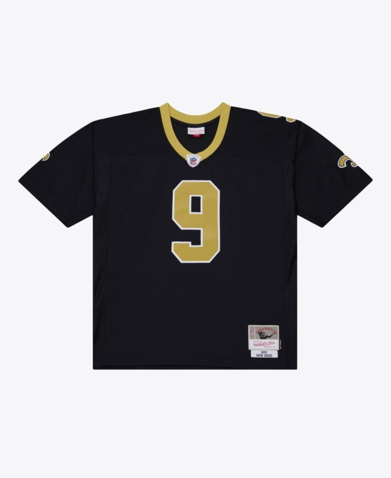 Men's Drew Brees Black New Orleans Saints 2009 Legacy Jersey