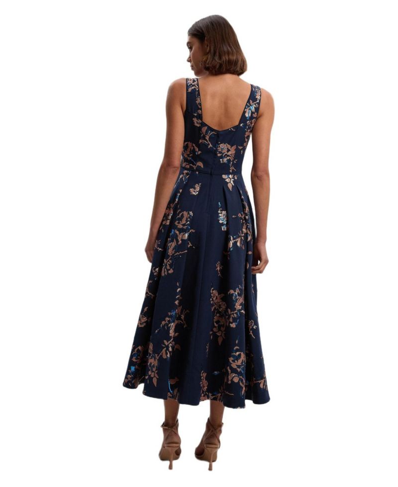 Women's Satin Sequin Prom Dress