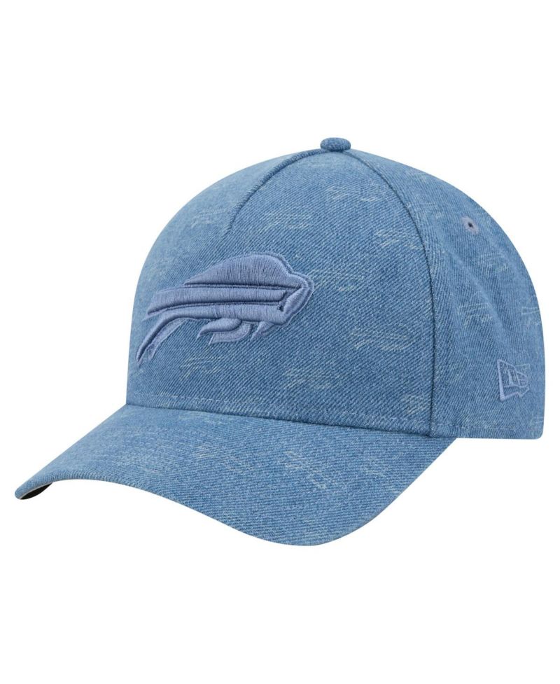 Women's Denim Buffalo Bills A-Frame 9FORTY Adjustable Hat