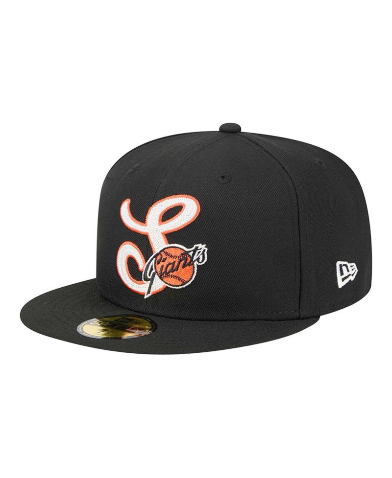 Men's Black San Francisco Giants Duo Logo 2.0 59FIFTY Fitted Hat