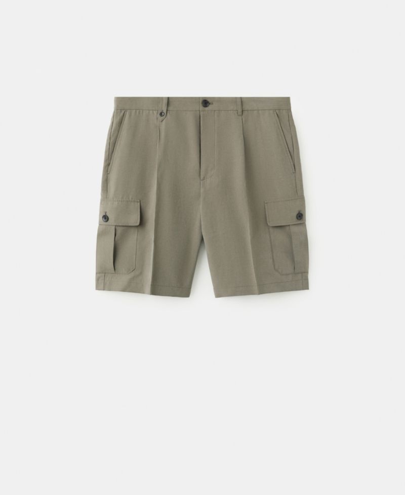 Men's Modal Blend 9.06" Cargo Bermuda Shorts