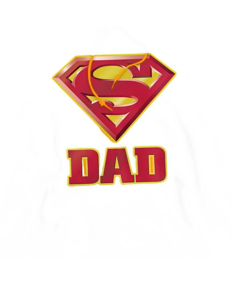 Men's Super Dad Graphic Pull-Over Hoodie