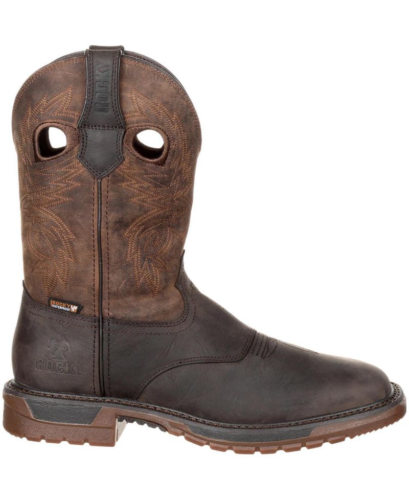 Men's iginal Ride FLX Waterproof Western Boot