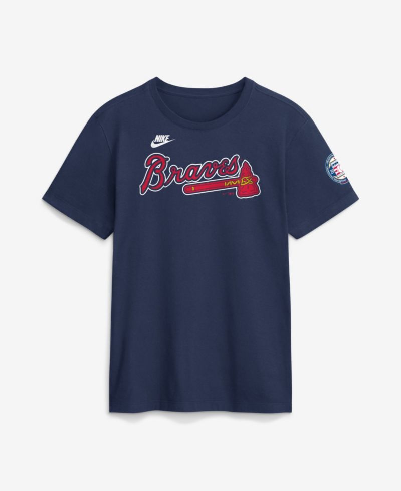 Men's Andruw Jones Navy Atlanta Braves National Baseball Hall of Fame Class of 2026 Name & Number T-Shirt