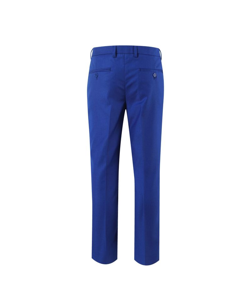 Big Boys Brown Slim Fit Dress Pants
