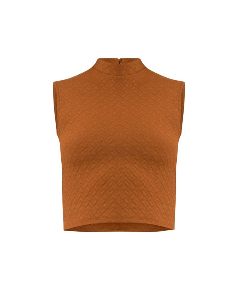 Women's Knit Sleeveless Crop Top