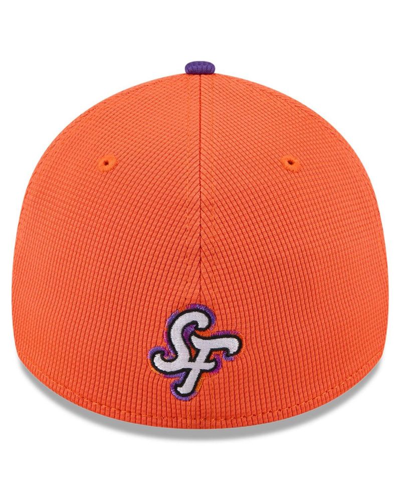Men's Orange/Purple San Francisco Giants 2025 City Connect Batting Practice 39THIRTY Flex Hat