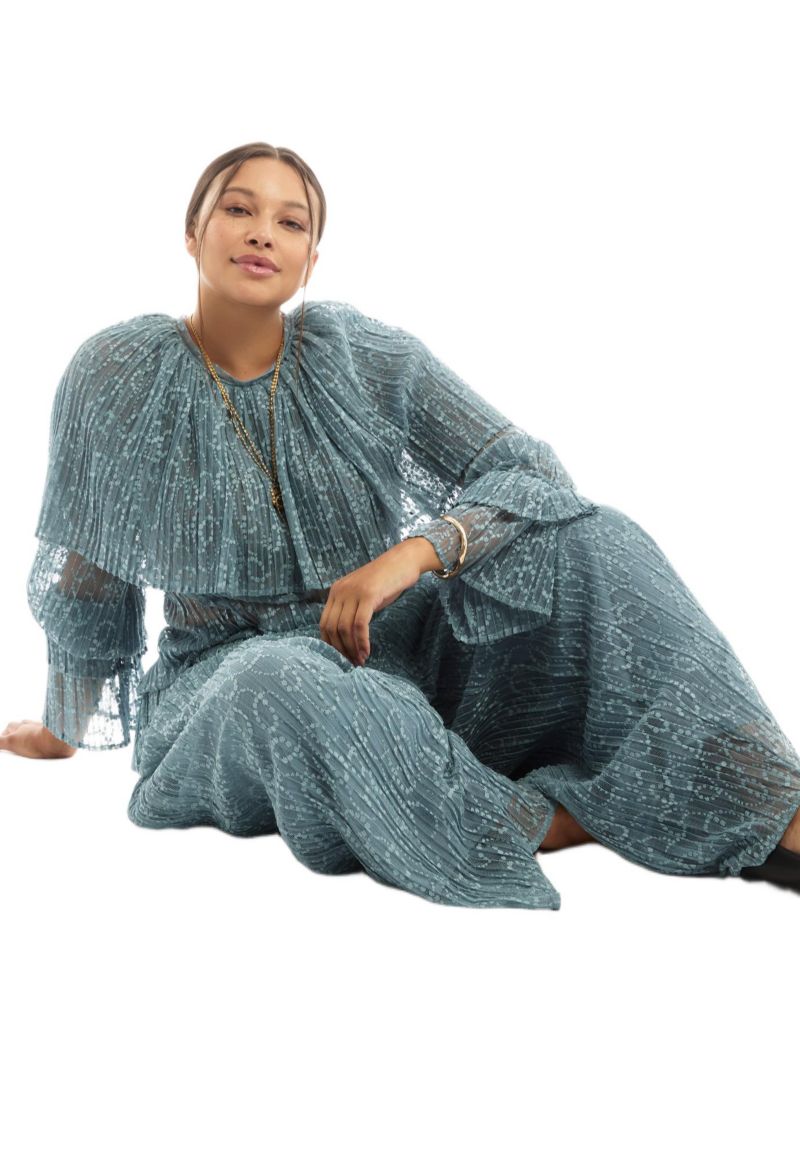 Women's June and Vie Lace Wide-Leg Pants