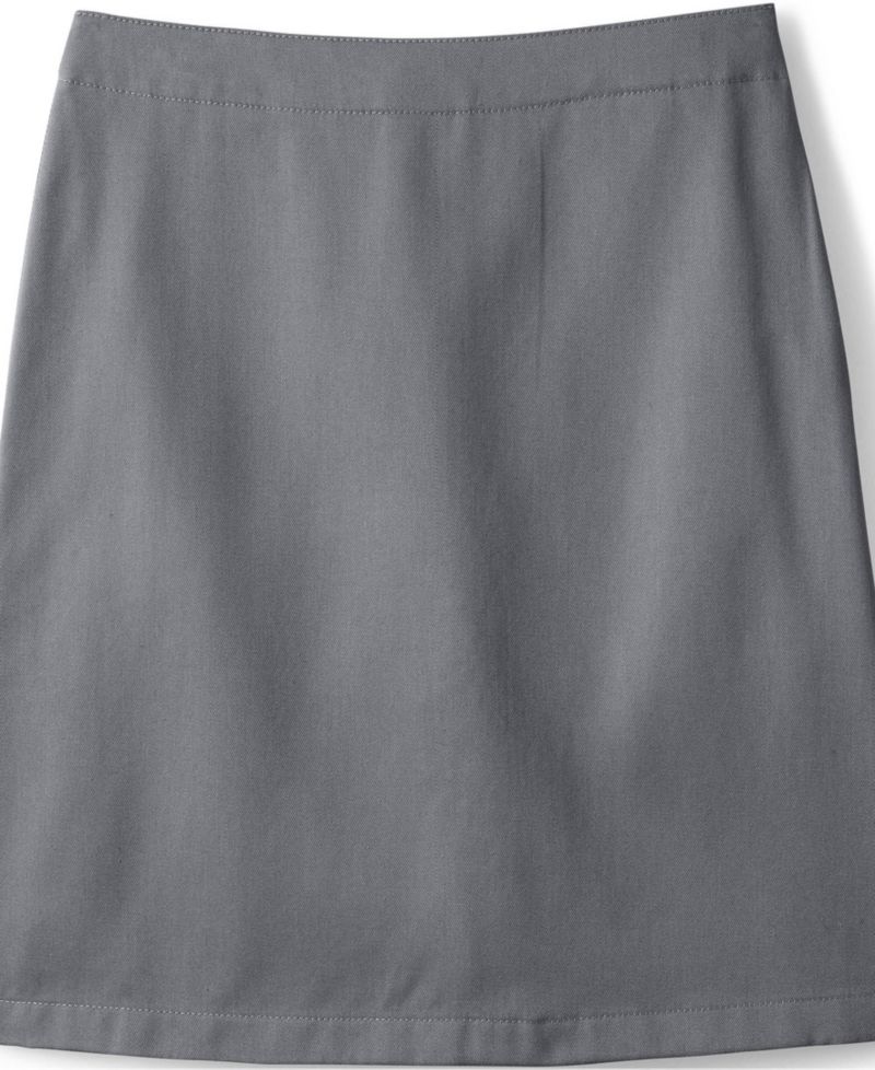 School Uniform Girls Plus Blend Chino Skort Top of Knee