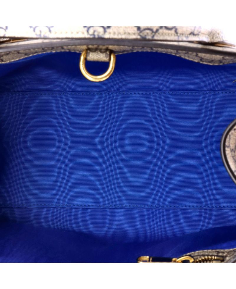 Small Exquisite Tote Printed GG Coated Canvas