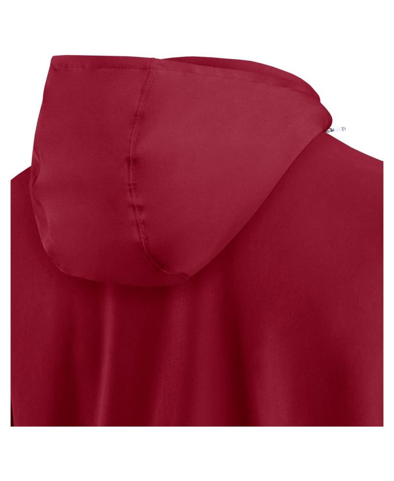 Men's Cardinal Stanford Cardinal Sideline Coaches Quarter-Zip Jacket