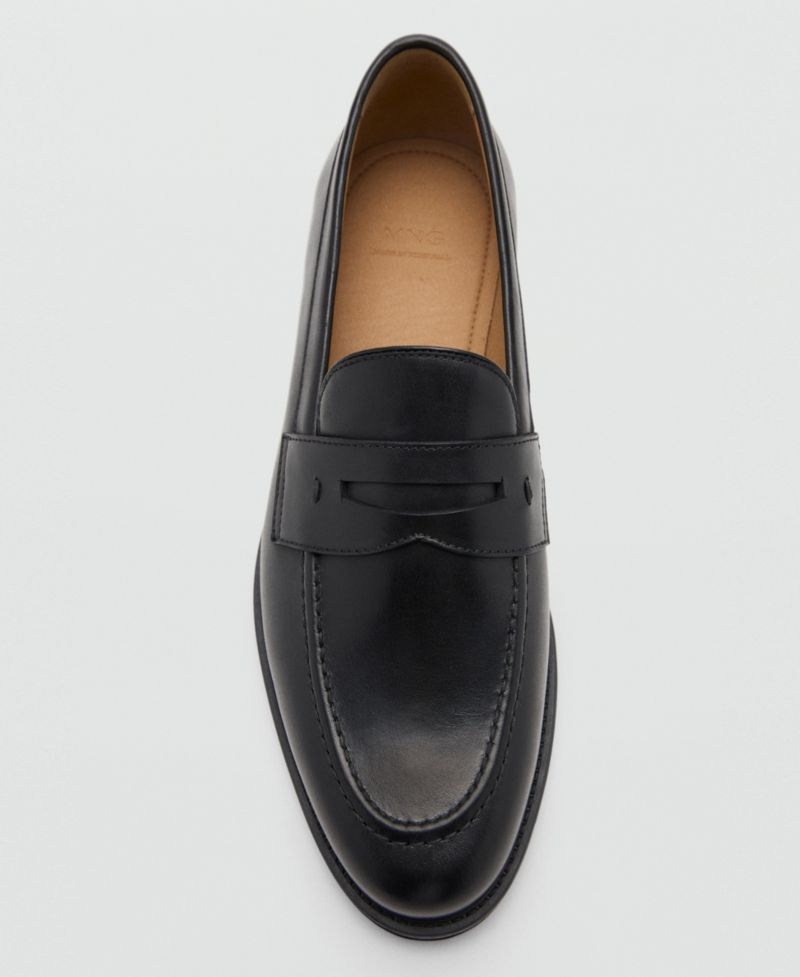 Men's Leather Penny Loafers