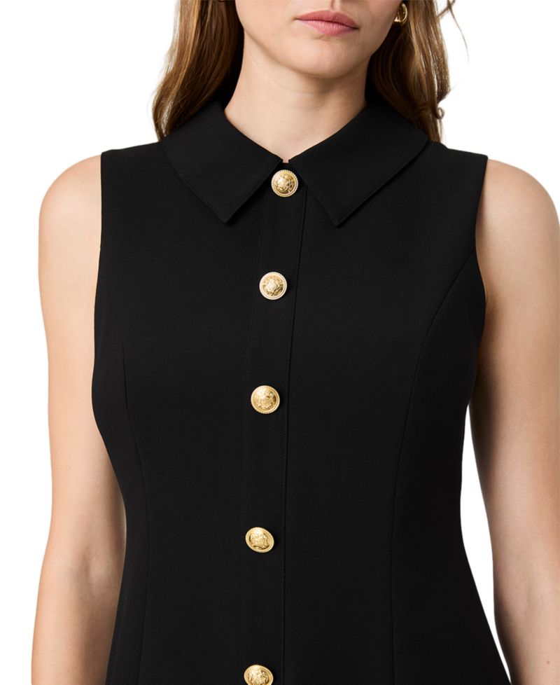 Women's Azra Twill Collared A-Line Mini Dress