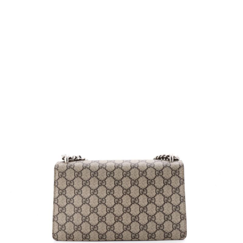 Small Dionysus Bag GG Coated Canvas with Crystal Embellished Metal